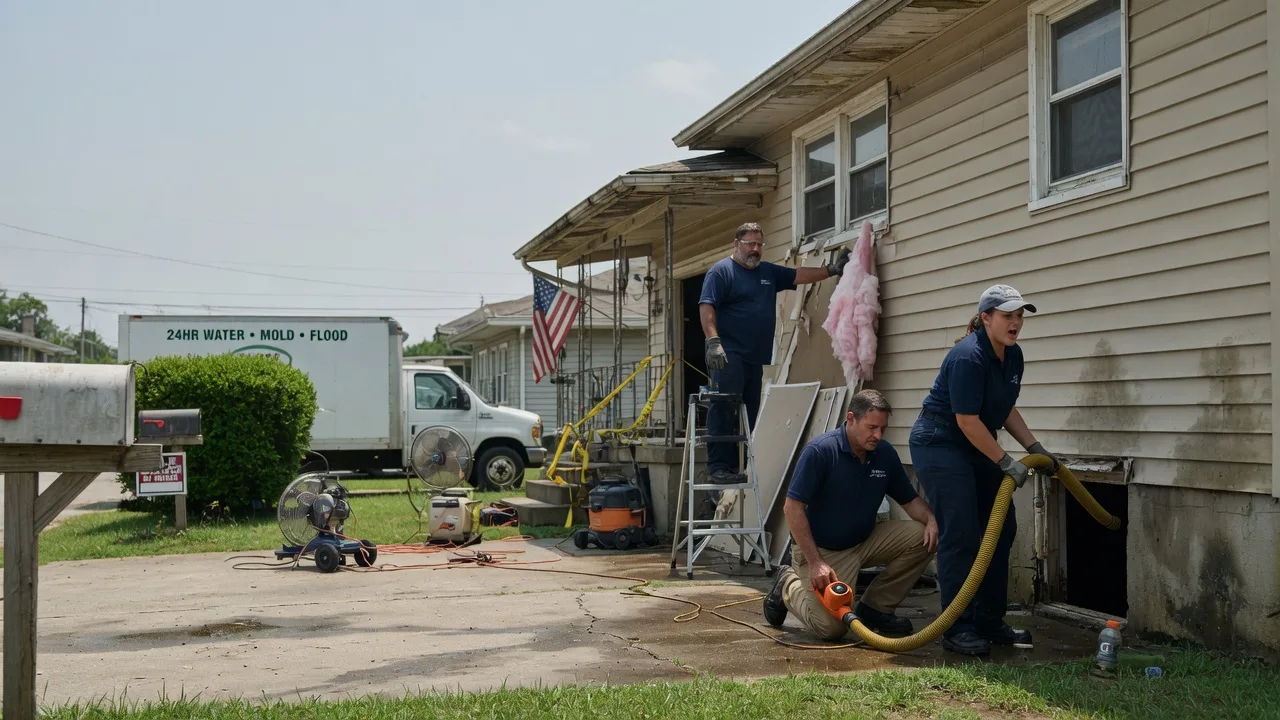 Water Damage Repair in Quincy, IN near me